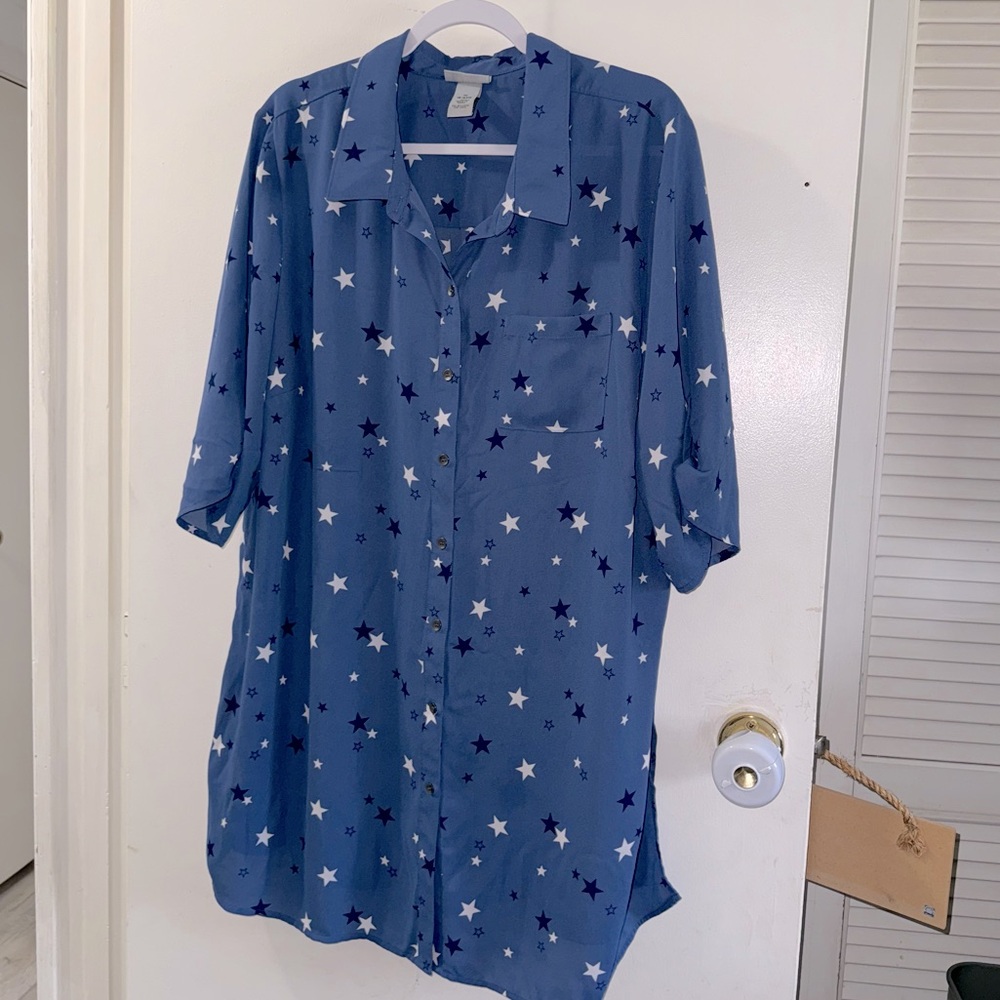 Catherine’s tunic star print size 18/20